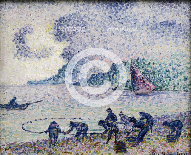 Fishermen on the Mediterranean (Var), 1895-1900.
