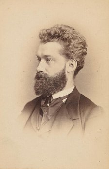 Franz Heyerheim, 1860s. Creator: Ernst Milster.