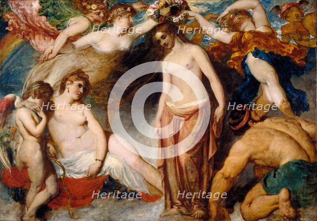 Pandora Crowned by the Seasons, 1824. Creator: William Etty.