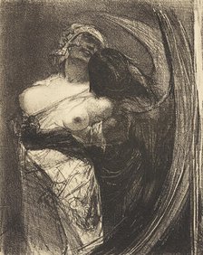 Les diables froids (The Cold Devils), 1905. Creator: Rops, Félicien (1833-1898).