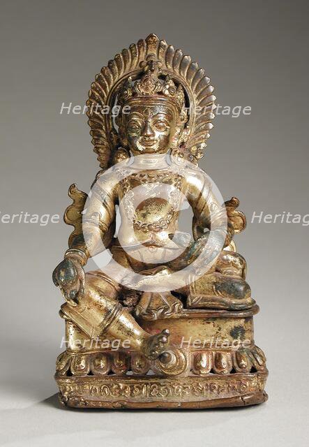 Jambhala, The Buddhist God of Riches, 1643. Creator: Unknown.