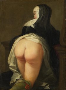 Kneeling nun, c.1731. Creator: Martin van Meytens.