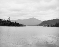 Lake Placid and Whiteface Mountain, Adirondack Mts., N.Y., between 1900 and 1910. Creator: Unknown.