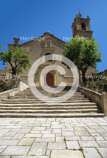 Church of Nuestra Señora de Rocamador (Our Lady of Rocamador), Valencia de Alcántara, Spain, 2008.  Creator: LTL.