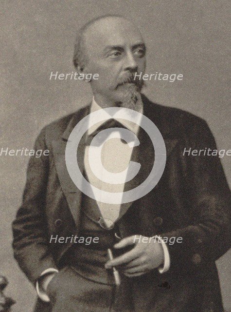 Portrait of the composer Hans von Bülow (1830-1894), 1880.