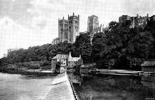 The Cathedrals of England: Durham Cathedral, 1895. Creator: Francis Frith & Co.