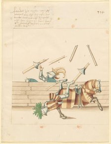 Freydal, The Book of Jousts and Tournament of Emperor Maximilian I: Combats..., Plate 102, c1515. Creator: Unknown.