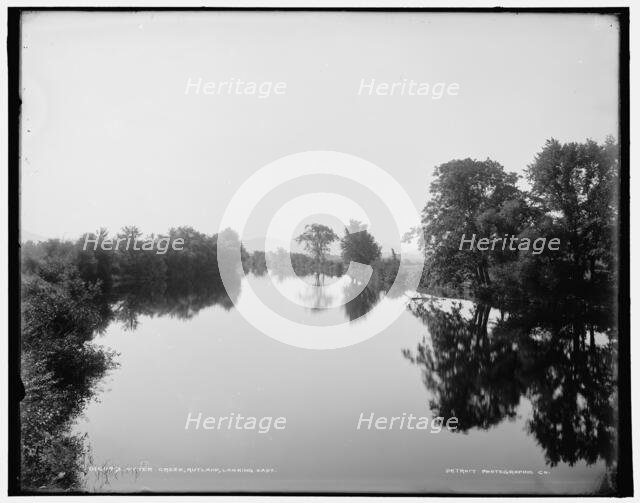 Otter Creek, Rutland, looking east, between 1900 and 1906. Creator: Unknown.