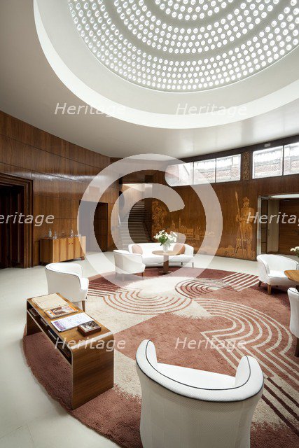 Entrance hall of Eltham Palace, Greenwich, London, 2010. Artist: Historic England Staff Photographer.