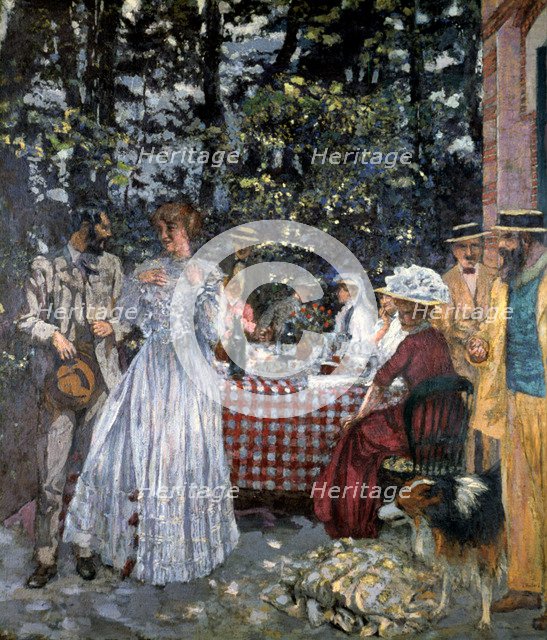 'Lunch at Vasouy', 1901. Artist: Edouard Vuillard