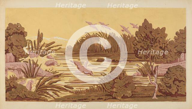 Wall Paper, c. 1936. Creator: Charlotte Angus.