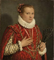 Portrait of a young Woman, 1560-1578. Creator: Giovan Battista Moroni.