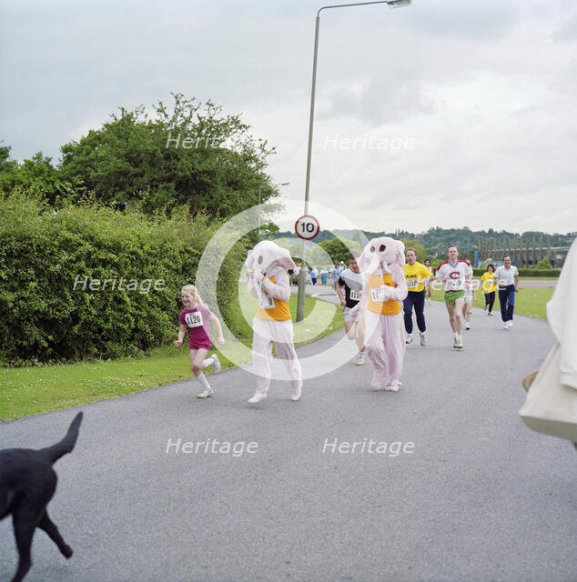 Copthall Stadium, Hendon, Barnet, London, 09/07/1988. Creator: John Laing plc.