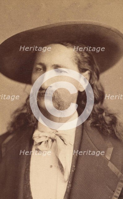 James B. "Wild Bill" Hickock, ca. 1873. Creator: Jeremiah Gurney.
