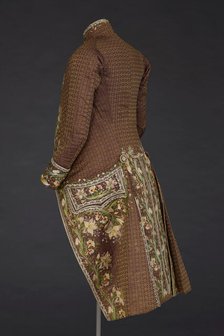 Man's Coat, France, 1780s. Creator: Unknown.