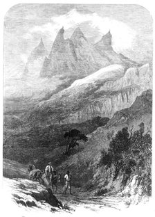 The Friar's Head, in the Organ Mountains, near Theresopolis, Rio de Janeiro, 1869. Creator: Unknown.