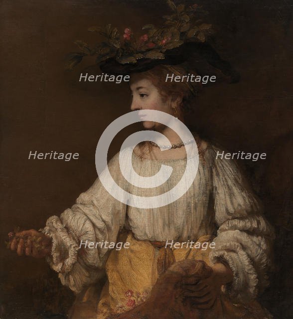 Flora, ca. 1654. Creator: Rembrandt Harmensz van Rijn.
