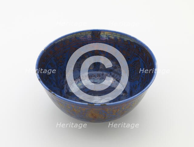 Bowl, Safavid period, 1650-1700. Creator: Unknown.