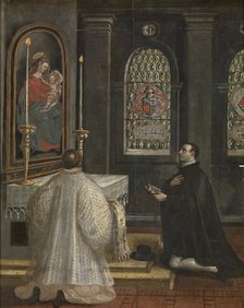 Saint Didacus of Alcalá at Prayers, c1560-1600. Creator: Martin de Vos.