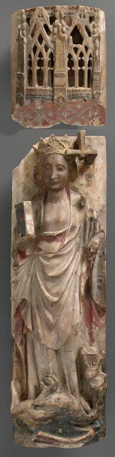 Saint Margaret of Antioch, British, 15th century. Creator: Unknown.