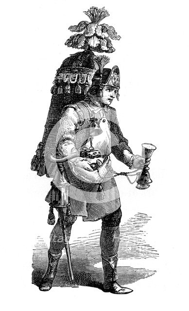 The Herb Tea Merchant, (1885).Artist: Poisson