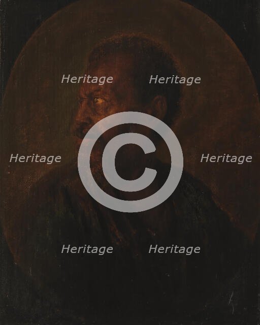 Head of an African, 1628-1675. Creator: Gerrit Dou.