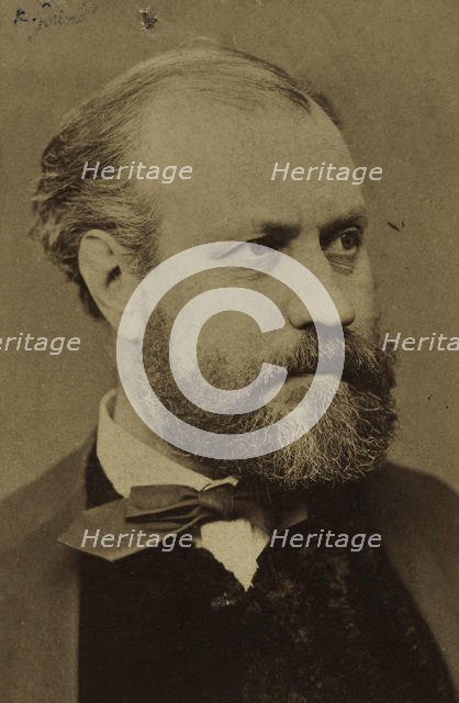 Portrait of the composer Charles Gounod (1818-1893), c. 1870. Creator: Anonymous.