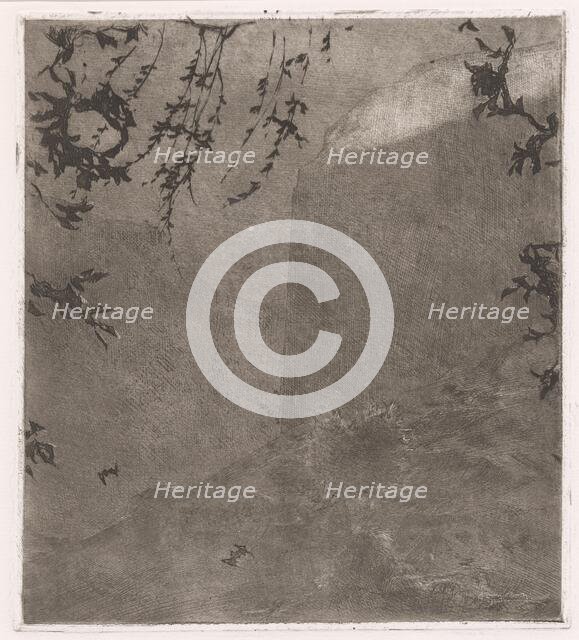 Il calar della notte (Nightfall), c. 1902. Creator: Luigi Conconi.