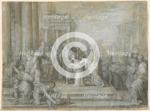 The Presentation of the Virgin in the Temple, 1790/1795. Creator: Antonio Cavallucci.