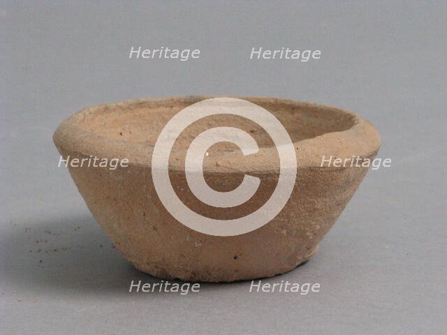 Bowl, Coptic, 4th-7th century. Creator: Unknown.