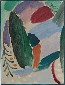 Frosty Day, 1915. Creator: Alexei Jawlensky.