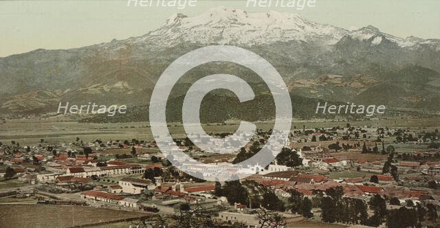 Mexico, Ixtacchihuatl from Amecameca, between 1884 and 1900. Creator: William H. Jackson.