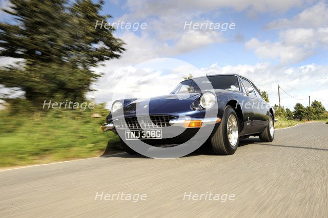 Ferrari 365 gt 1968 . Artist: Simon Clay.