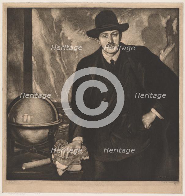 John Masefield. Creator: William Strang (British, 1859-1921).