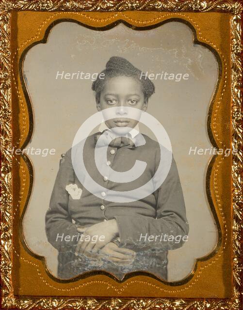 Portrait of a Child, about 1857-1858. Creator: Unknown.
