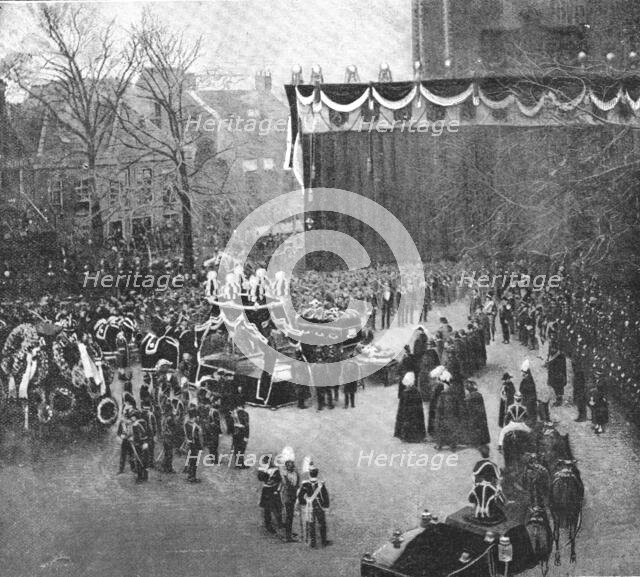''The King of Holland's Funeral at the Hague', 1890. Creator: Unknown.