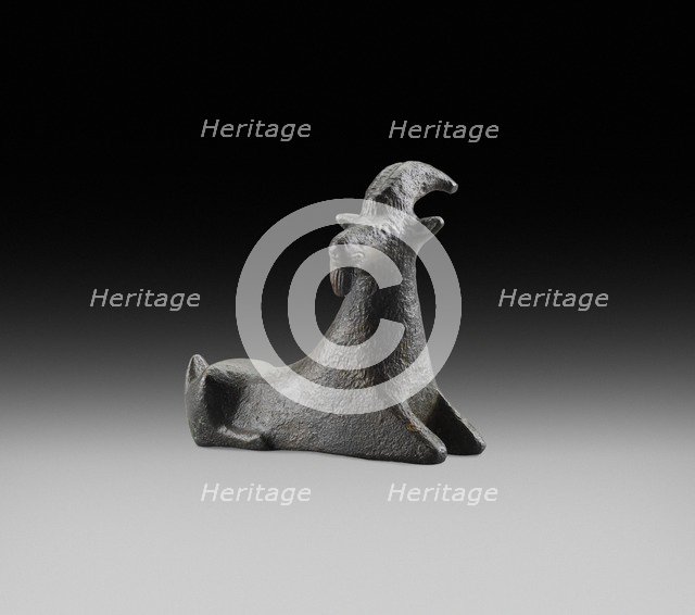 Bronze goat figurine, 6th century BC. Artist: Unknown.