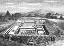 Excavations at the Roman Villa, Brading, Isle of Wight: Well-House, Hypocaust, and Basilica, 1881. Creator: Unknown.