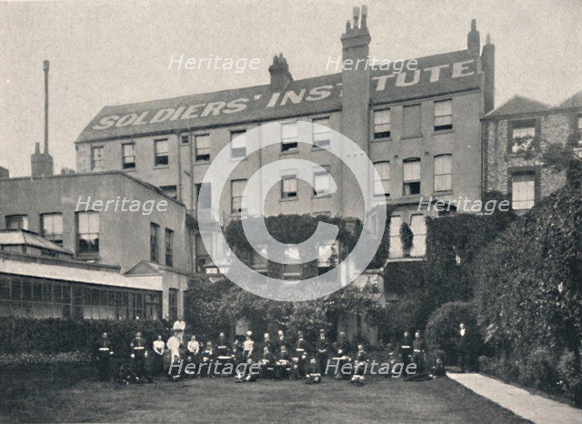 'The Soldiers' Institute, Portsmouth', 1904. Artist: Symonds & Co.