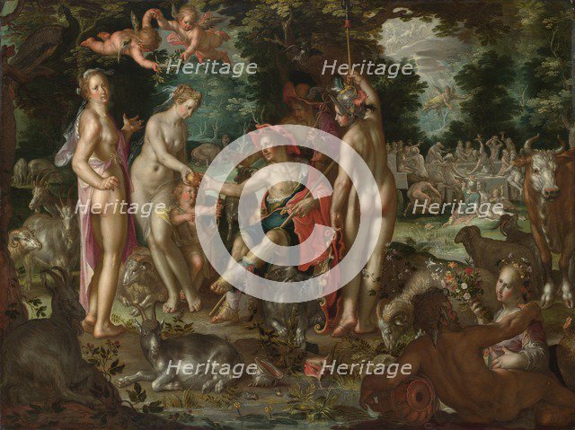 The Judgement of Paris, 1615. Artist: Wtewael, Joachim (1566-1638)