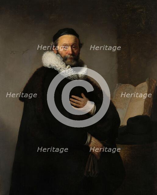 Johannes Wtenbogaert, 1633. Creator: Rembrandt Harmensz van Rijn.