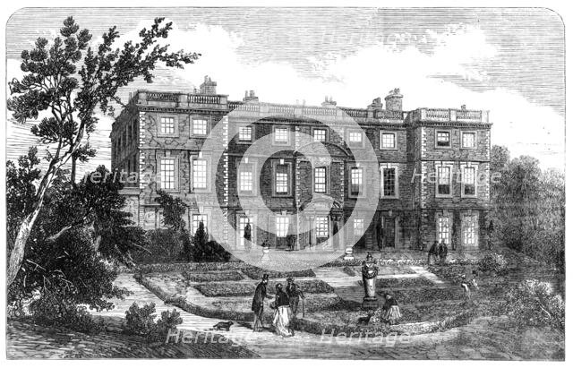 The Hunting Disaster in Yorkshire: Newby Hall...near the scene of the calamity, 1869. Creator: Unknown.