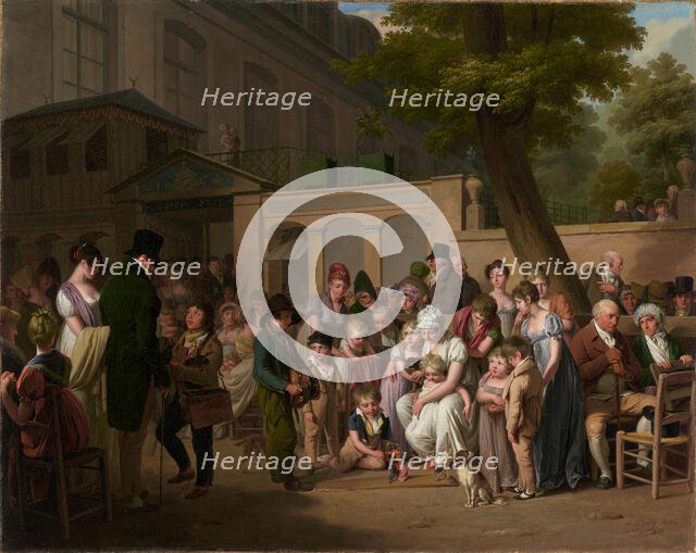 Entrance to the Jardin Turc, 1812. Creator: Louis Leopold Boilly.