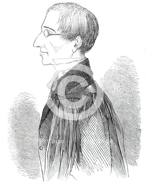 The Rev. Mr. Newman, 1844. Creator: Unknown.