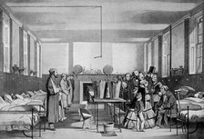 The royal visit to Brompton Hospital, 1850s, (c1920). Artist: Unknown
