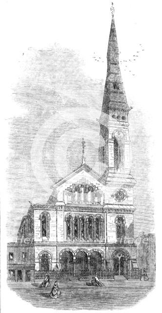 New chapel at Westminster, 1865. Creator: Unknown.