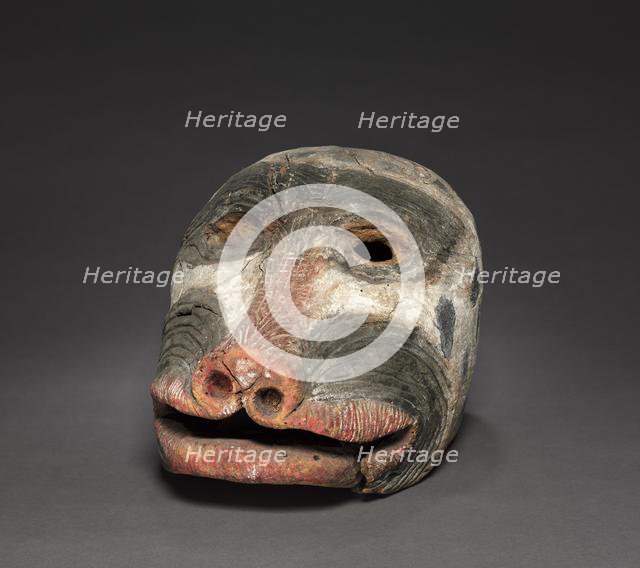 Mask, 1800s. Creator: Unknown.