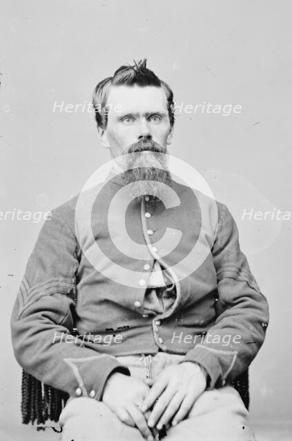 Colonel Brown, US Army, between 1855 and 1865. Creator: Unknown.