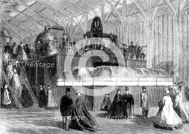 The International Exhibition: centrifugal pump by Easton, Amos, and Co..., 1862. Creator: Unknown.