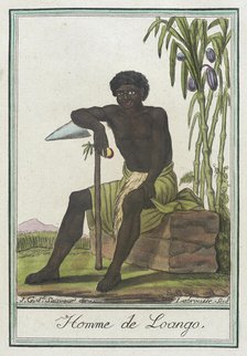 Costumes de Différents Pays, 'Homme de Loango', c1797. Creators: Jacques Grasset de Saint-Sauveur, LF Labrousse.